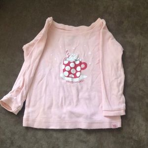 Girls cotton pajama set